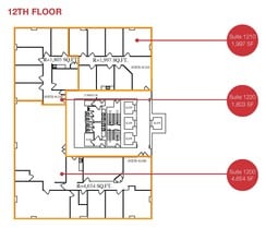 633 6th Ave SW, Calgary, AB for lease Floor Plan- Image 1 of 1