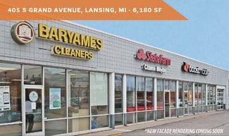 Plus de détails pour 405 S Grand Ave, Lansing, MI - Commerce de détail à louer