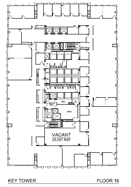 127 Public Sq, Cleveland, OH à louer Plan d’étage- Image 1 de 1