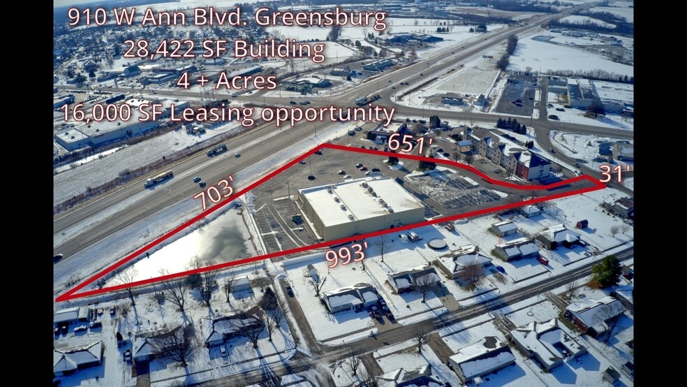 910 W Ann Blvd, Greensburg, IN for sale - Building Photo - Image 2 of 19