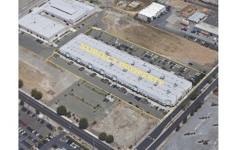 1275 Hall Ave, Richmond, CA - AERIAL map view