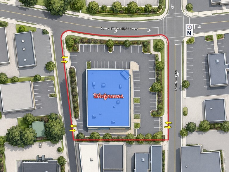 300 E Cornwallis Dr, Greensboro, NC for sale - Building Photo - Image 2 of 4