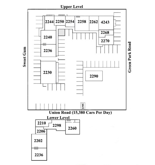2202-2290 Union Rd, Saint Louis, MO à louer - Plan de site - Image 3 de 3