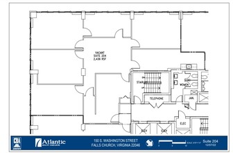 103 W Broad St, Falls Church, VA for lease Floor Plan- Image 1 of 1