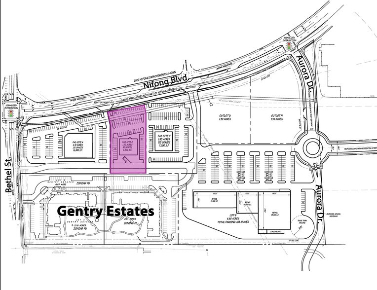 Nifong Blvd & Bethel St Middle Lot, Columbia, MO à louer - Photo du bâtiment - Image 2 de 2