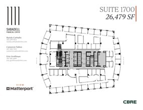 1111 Brickell Ave, Miami, FL à louer Plan de site- Image 1 de 20