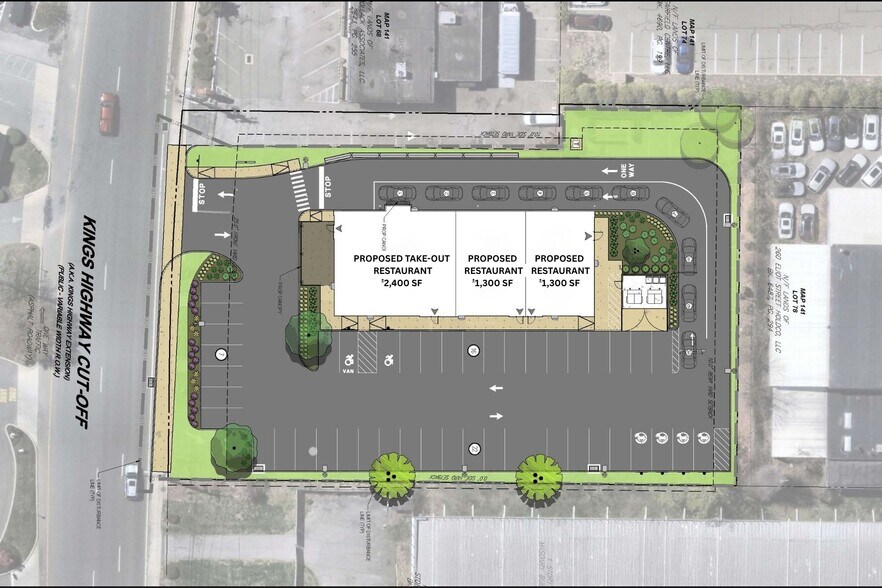 1320 Kings Hwy Cutoff, Fairfield, CT à louer - Plan cadastral - Image 2 de 10