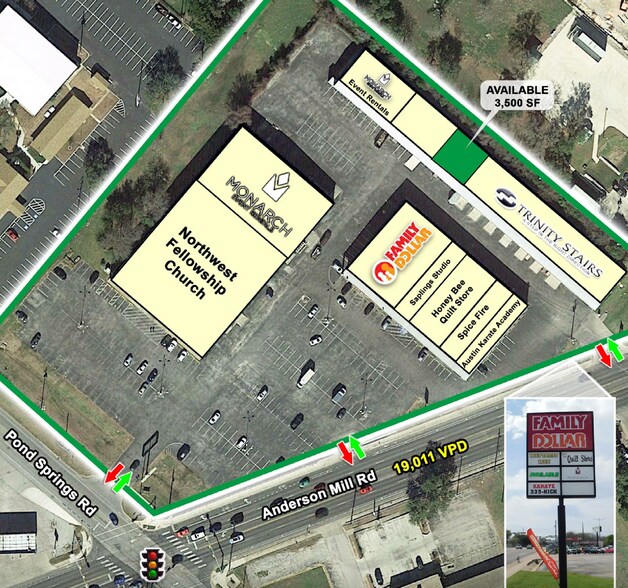 9308 Anderson Mill Rd, Austin, TX à louer - Photo du bâtiment - Image 2 de 4