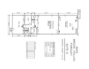 5172 Brook Hollow Pkwy, Norcross, GA for lease Site Plan- Image 1 of 1