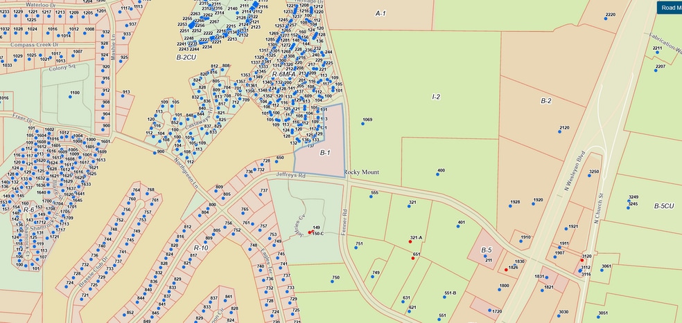 Jeffreys Rd & Fenner Rd, Rocky Mount, NC à vendre - Photo du bâtiment - Image 3 de 3