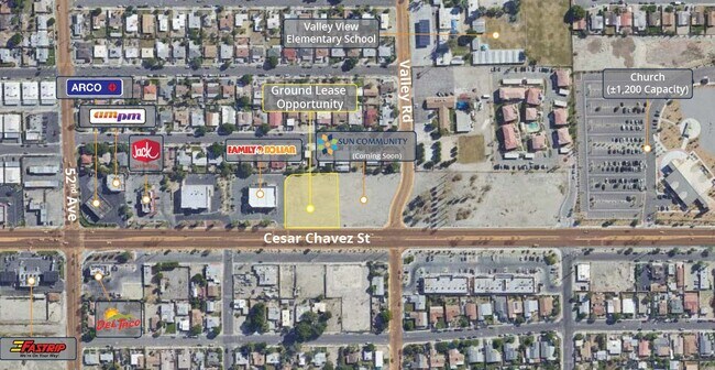 Plus de détails pour 52282 Cesar Chavez St, Coachella, CA - Terrain à louer