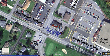 360 Goucher St, Johnstown, PA - aerial  map view