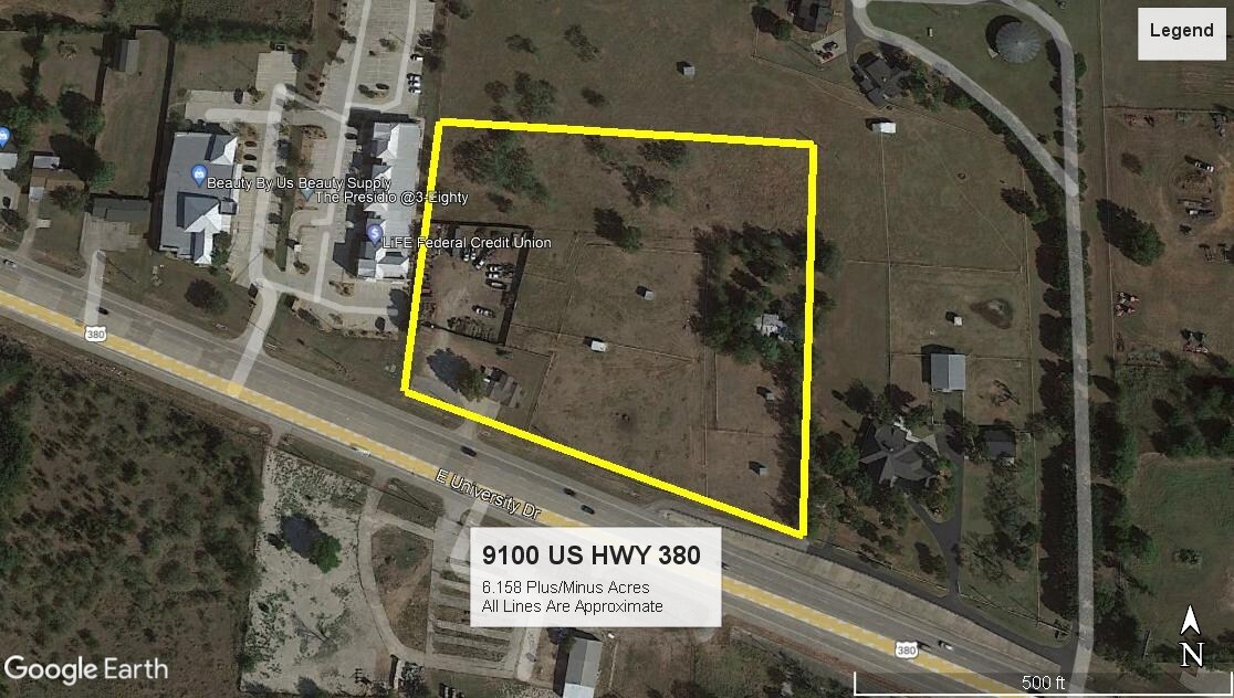 9100 US HWY 380, Cross Roads, TX à vendre Aérien- Image 1 de 7