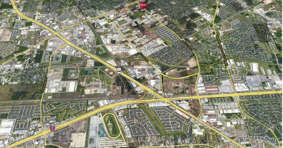 16535 Hollister St, Houston, TX à louer - Aérien - Image 3 de 6