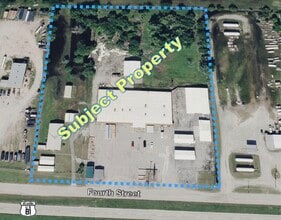 4310 S 4th St, Chickasha, OK - Aerial map view