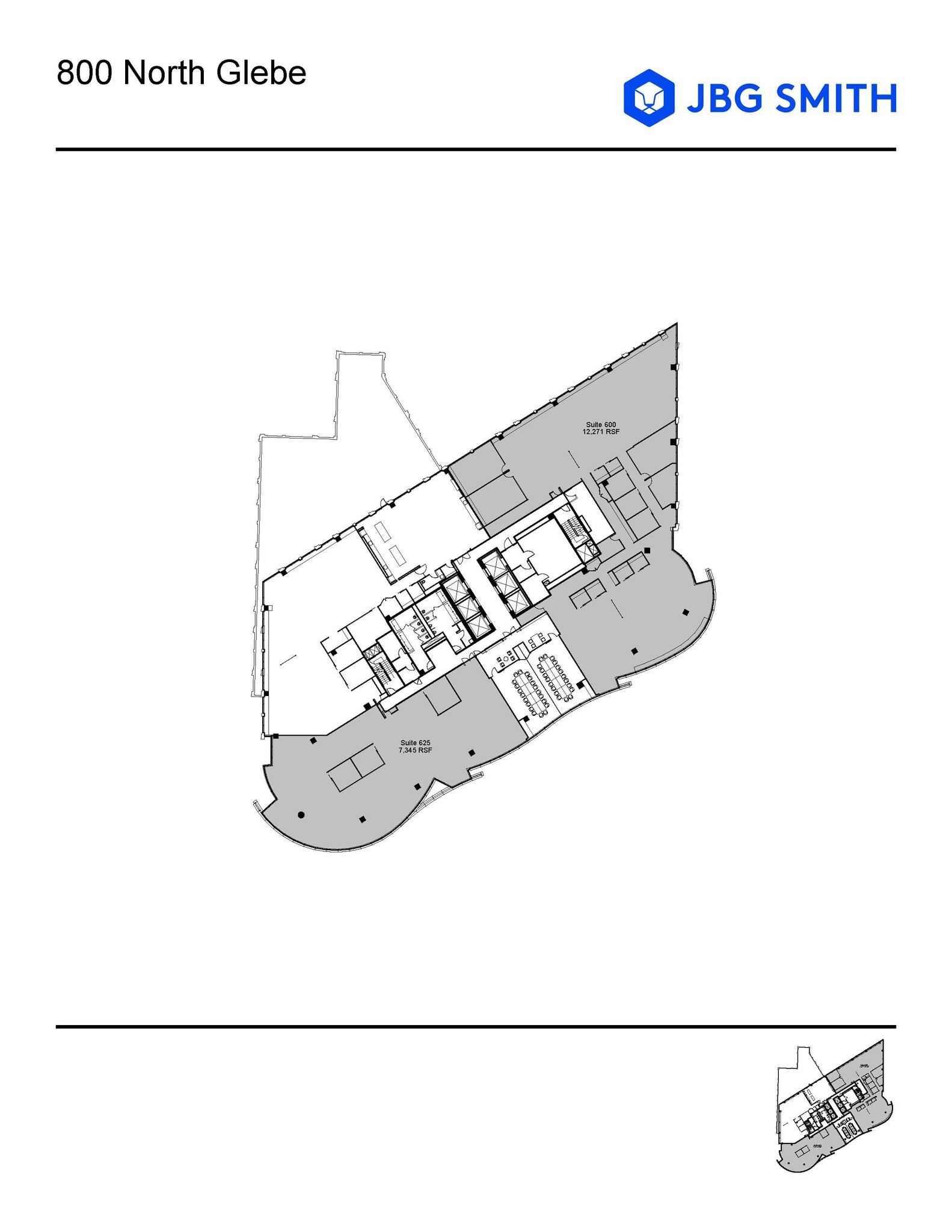 800 N Glebe Rd, Arlington, VA for lease Floor Plan- Image 1 of 3