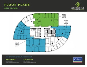 7501 Greenway Center Dr, Greenbelt, MD à louer Plan d’étage- Image 1 de 1