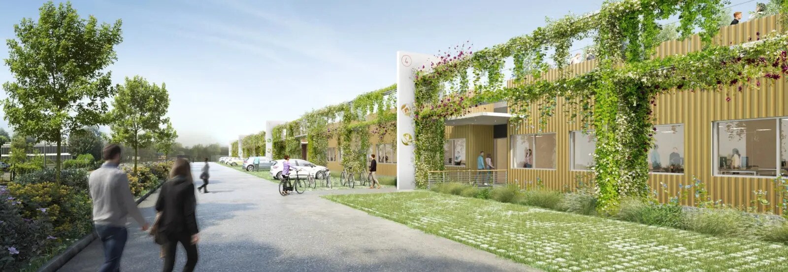 Rue Des Beaux Soleils, Osny for lease Building Photo- Image 1 of 5