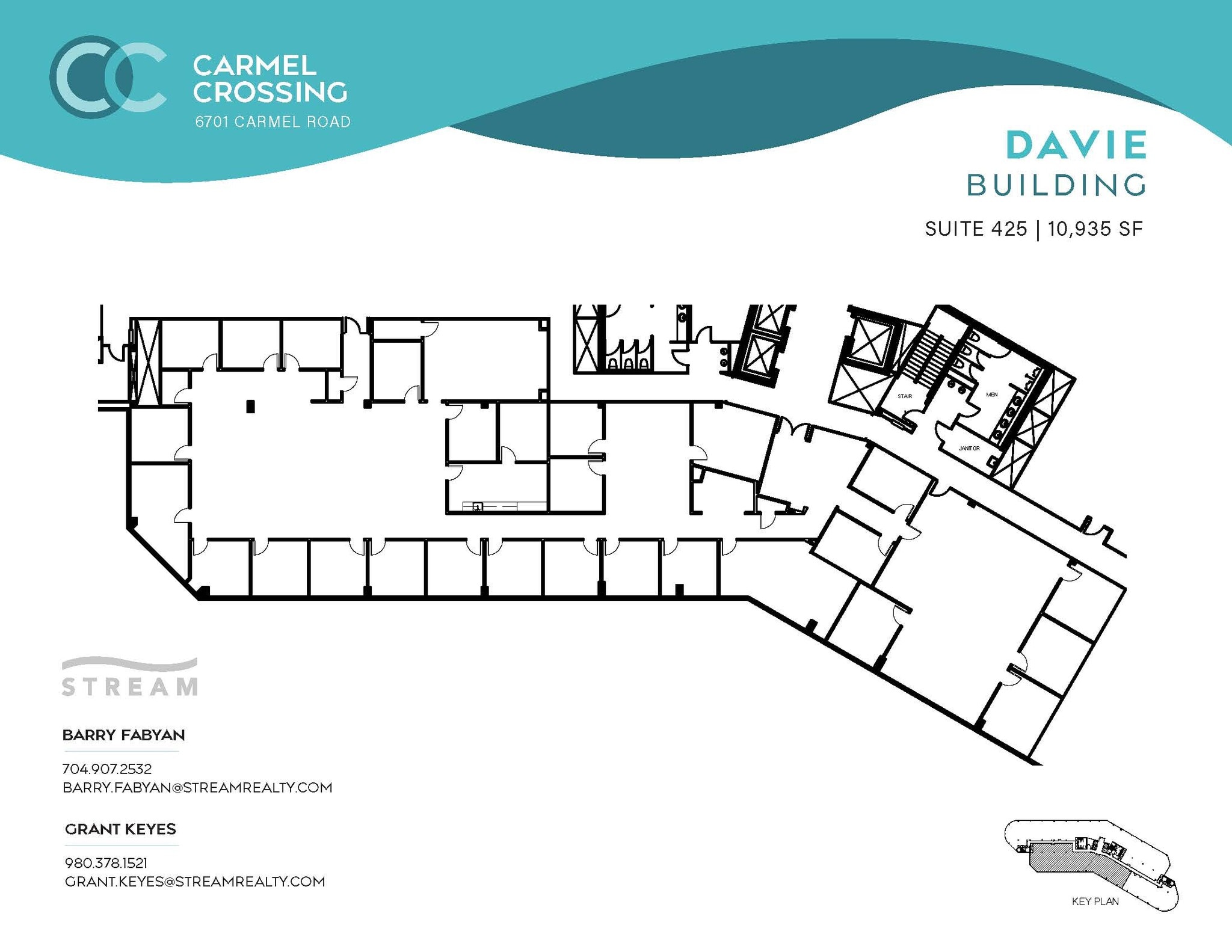 6701 Carmel Rd, Charlotte, NC for lease Floor Plan- Image 1 of 2