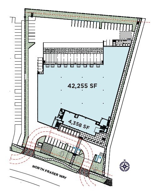 5025 Fraser Way, Burnaby, BC for lease Floor Plan- Image 1 of 1