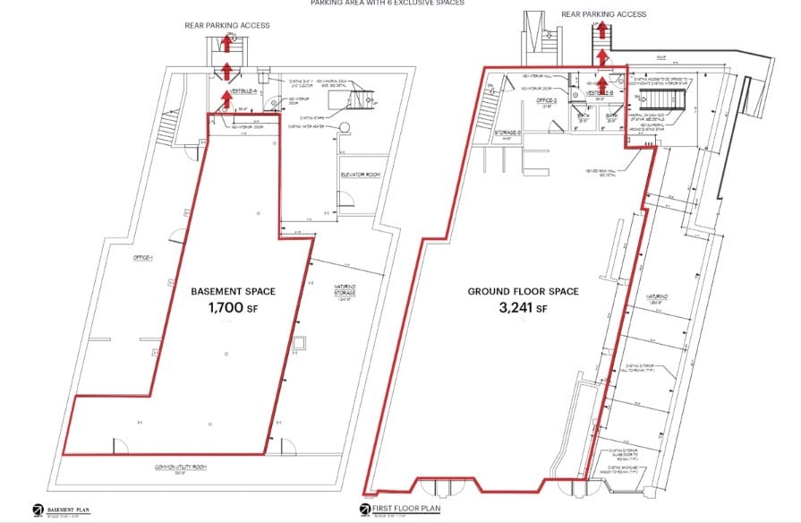 32 N Dean St, Englewood, NJ for lease - Floor Plan - Image 3 of 5