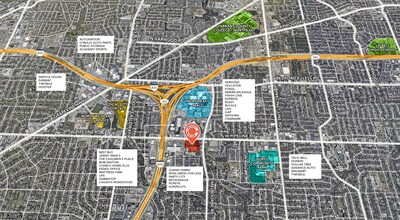 1301-1305 W Pipeline Rd, Hurst, TX - AÉRIEN  Vue de la carte