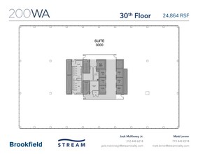 200 W Adams St, Chicago, IL for lease Floor Plan- Image 1 of 1