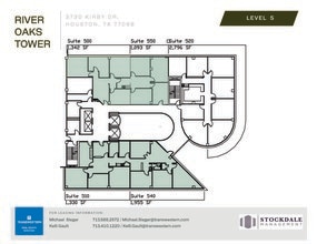 3730 Kirby Dr, Houston, TX for lease Floor Plan- Image 1 of 1