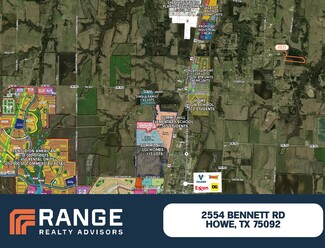 More details for 2554 Bennett Rd, Howe, TX - Land for Sale