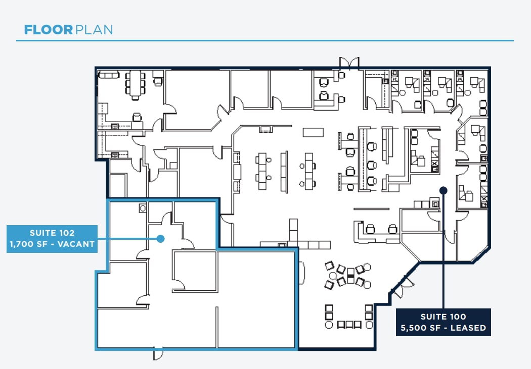 11717 Bernardo Plaza Ct, San Diego, CA 92128 - Unit 100-102 -  - Floor Plan - Image 1 of 1
