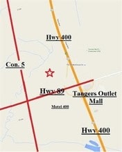 3584 Highway 89 Hwy, Innisfil, ON - Aerial  map view - Image1