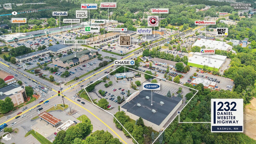 232 Daniel Webster Hwy, Nashua, NH à vendre - Photo du bâtiment - Image 3 de 5