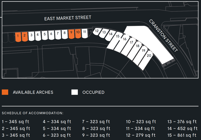 East Market St, Edinburgh à louer - Plan de site - Image 2 de 2