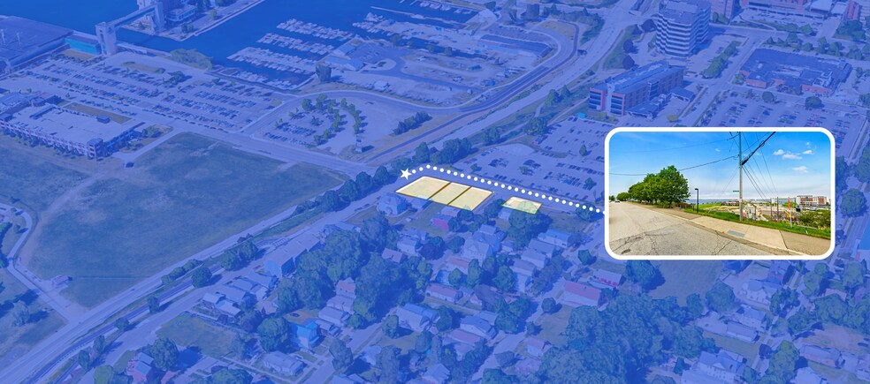 102 Sassafras Street-204 Short Street St, Erie, PA à vendre - Aérien - Image 2 de 3