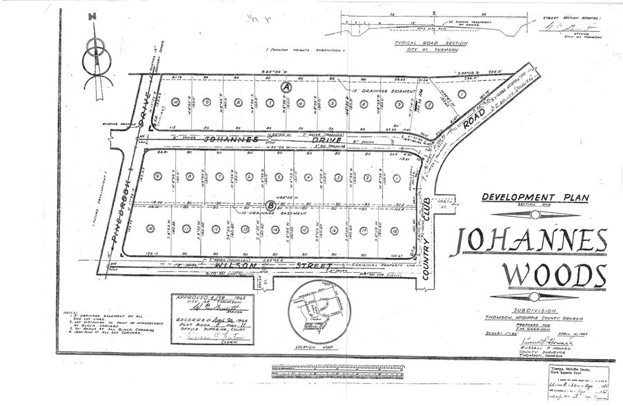 Johannes Drive, Thomson, GA for sale - Site Plan - Image 2 of 39