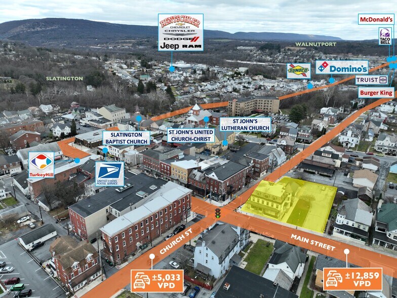 705 Main St, Slatington, PA à louer - Photo du bâtiment - Image 2 de 12