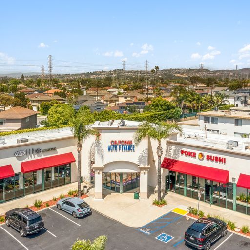 215-317 E Katella Ave, Orange, CA for lease - Aerial - Image 3 of 8