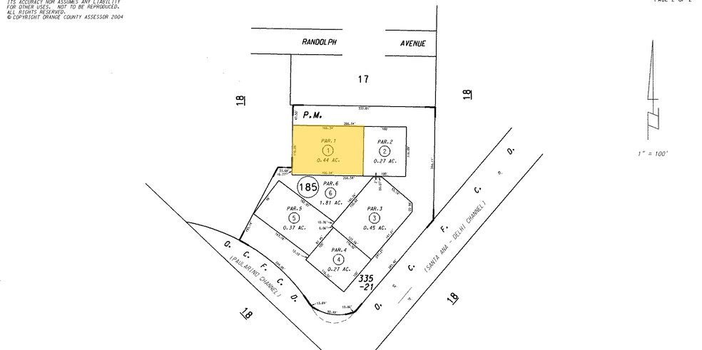 2900 Bristol St, Costa Mesa, CA for sale - Plat Map - Image 1 of 1