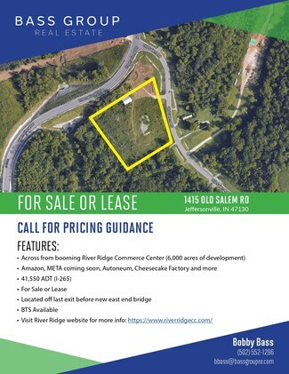 More details for 1415 Old Salem Rd, Jeffersonville, IN - Land for Sale