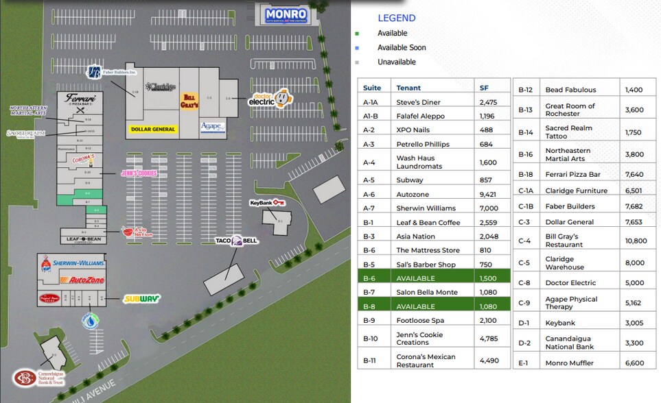 3240 Chili Ave, Rochester, NY for lease - Site Plan - Image 2 of 14