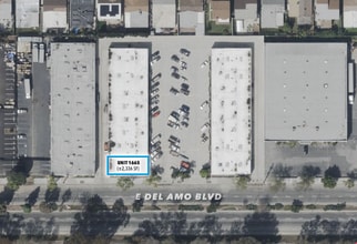 1663-1677 E Del Amo Blvd, Carson, CA à louer Plan de site- Image 1 de 1