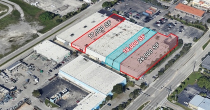 6001 Powerline Rd, Fort Lauderdale, FL à louer Aérien- Image 2 de 9