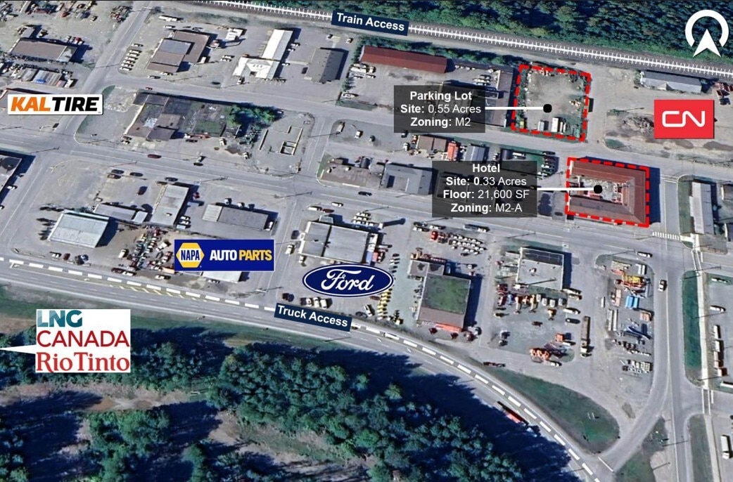 506 Enterprise Av, Kitimat, BC à vendre Aérien- Image 1 de 3