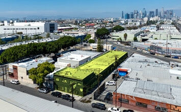 119 W 36th Pl, Los Angeles, CA - AERIAL  map view