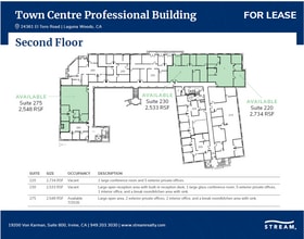 24361 El Toro Rd, Laguna Woods, CA for lease Floor Plan- Image 1 of 1