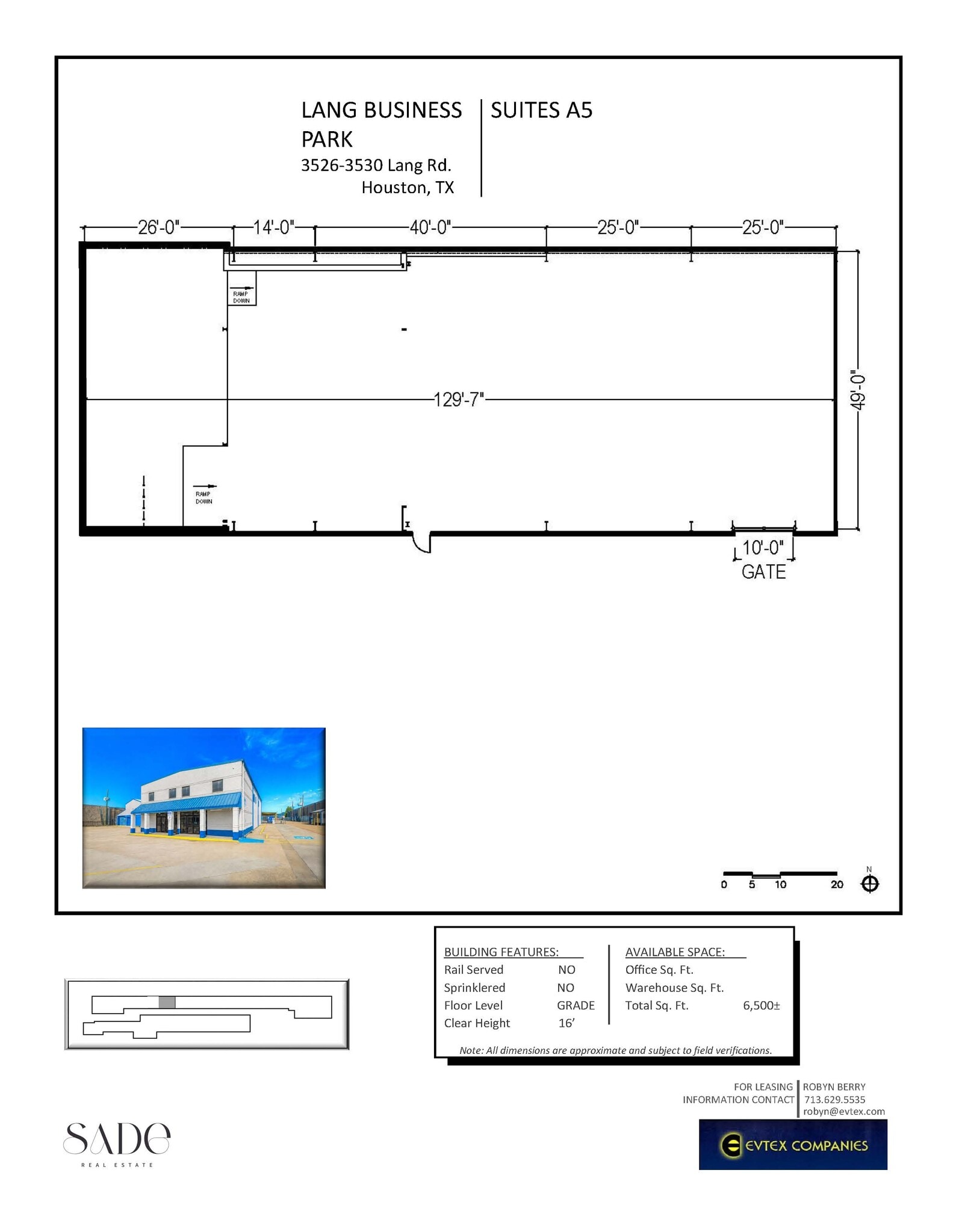 3526-3530 Lang Rd, Houston, TX for lease Floor Plan- Image 1 of 1