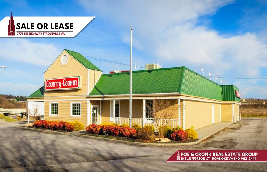 2775 Lee Hwy, Troutville, VA à vendre - Photo du bâtiment - Image 3 de 11