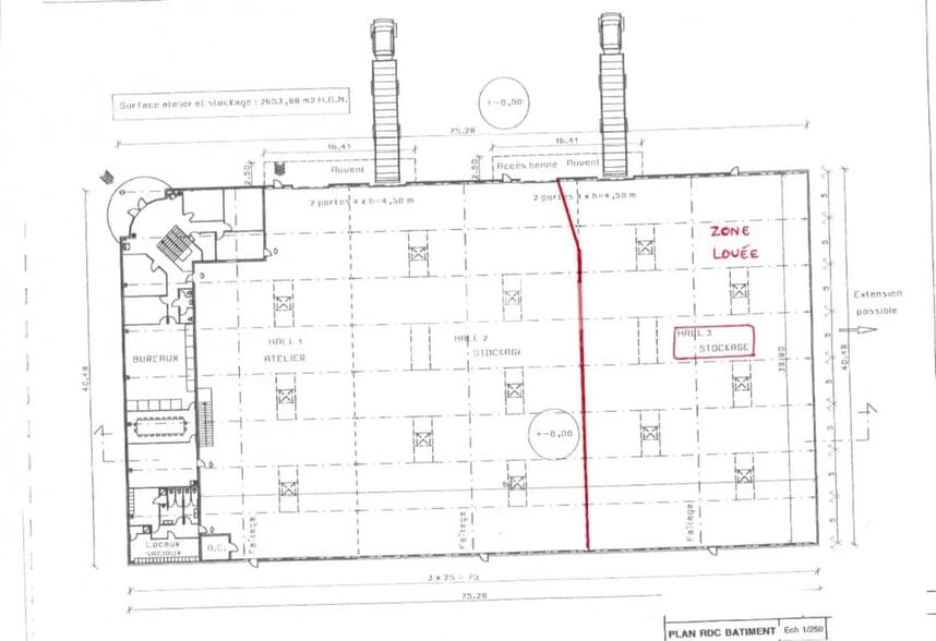 Flex in Genas for lease - Floor Plan - Image 2 of 2