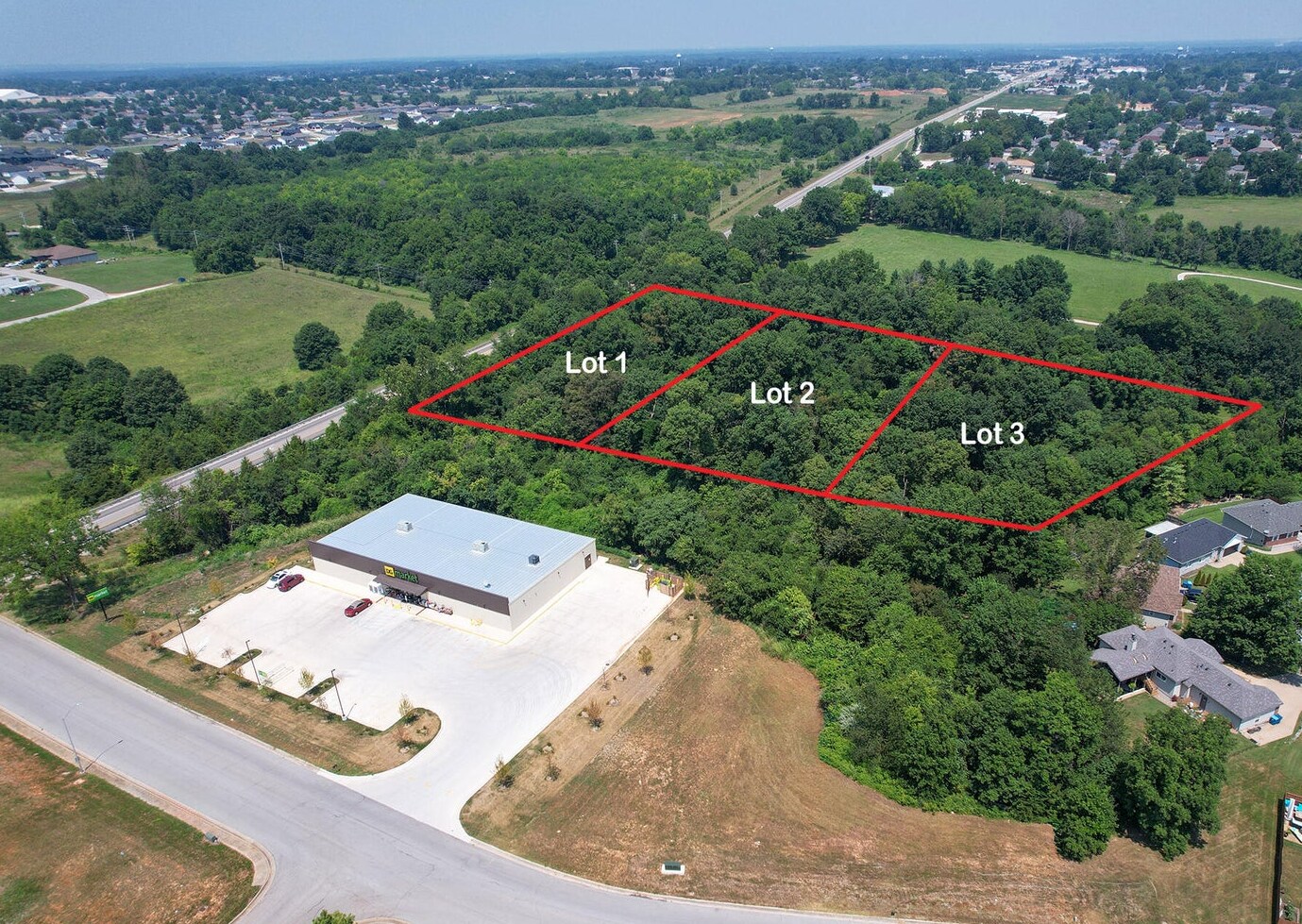 000 S Croley Blvd, Nixa, MO à vendre Aérien- Image 1 de 2