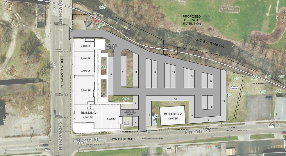 N Howard St, Akron, OH for lease - Building Photo - Image 2 of 5